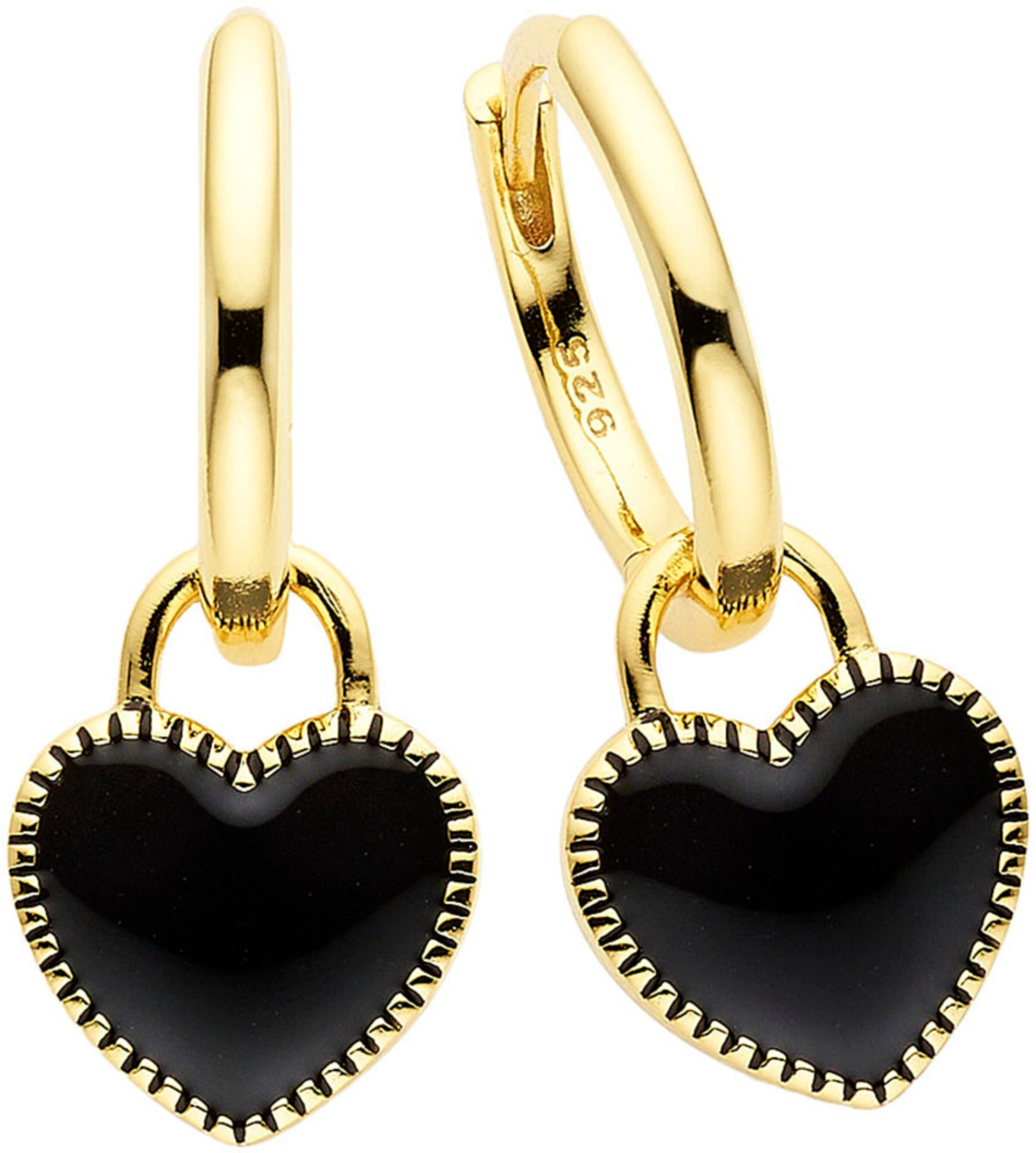 Aniston Ohrringe in Gold: Vorderseite