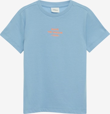 T-Shirt s.Oliver en bleu : devant