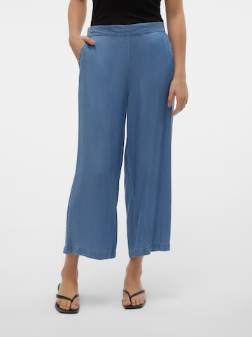 VERO MODA Loosefit Hose 'VMBREE' in Blau