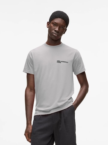 KARL LAGERFELD JEANS Tričko - Sivá: predná strana