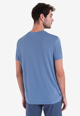 ICEBREAKER - Camisa funcionais 'Tech Lite III' em azul