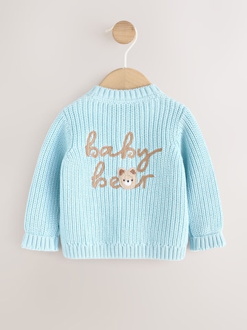 Next Gebreid vest 'Baby Bear' in Blauw