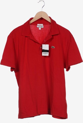 Lacoste Sport Shirt in XXL in Red: front