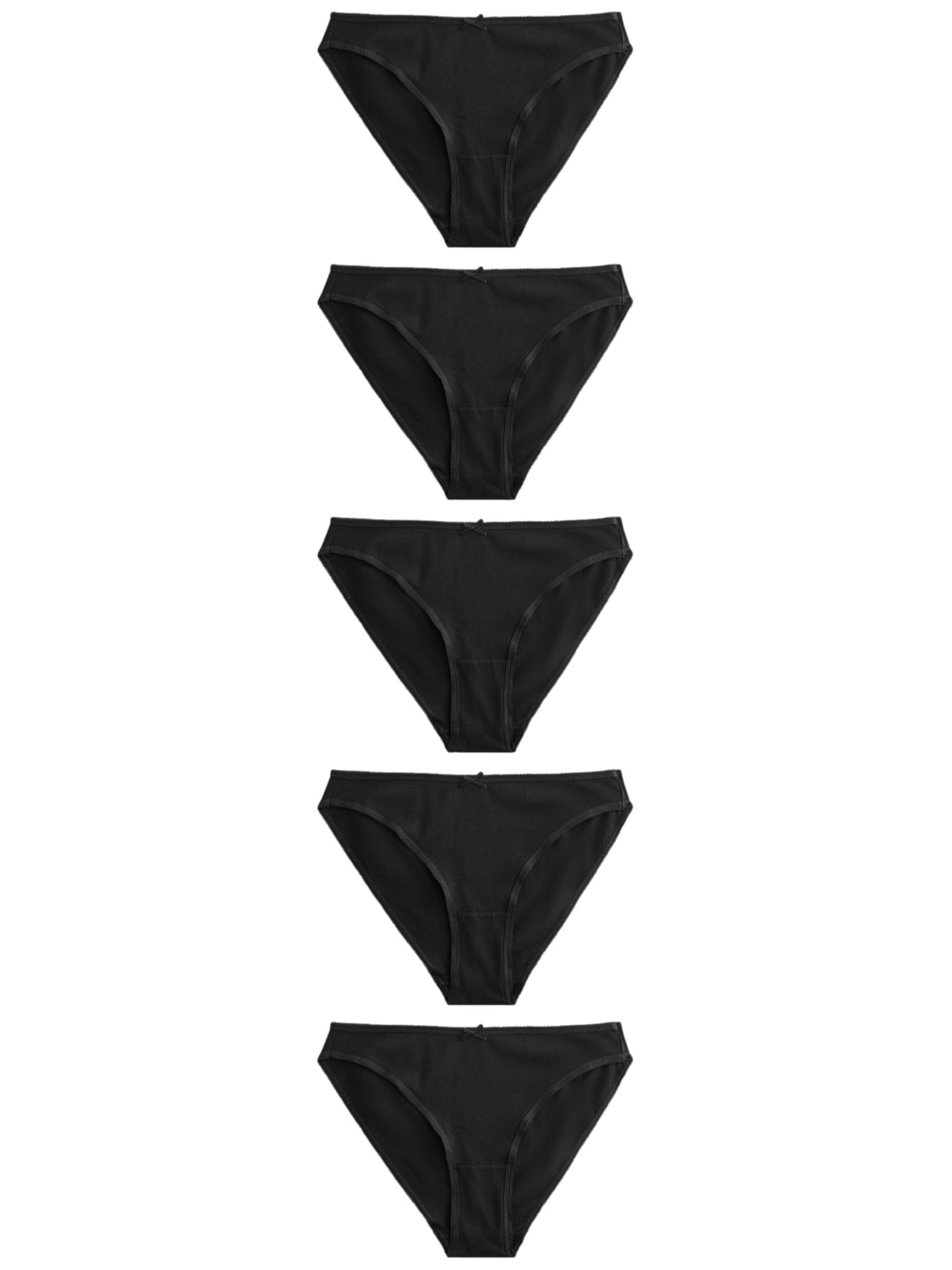 Next Püksikud, värv must: eest vaates