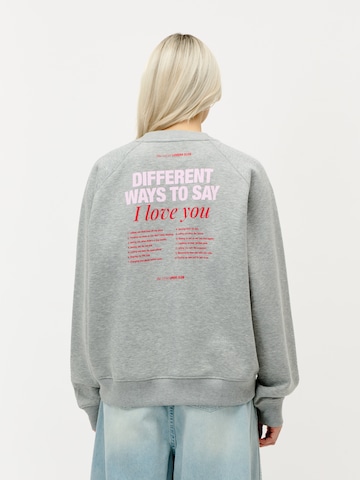 LeGer by Lena Gercke Μπλούζα φούτερ 'Loretta' σε γκρι: μπροστά