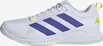 ADIDAS PERFORMANCE Sportschoen 'Court Team 2.0' in Wit: voorkant