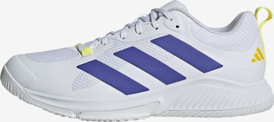 ADIDAS PERFORMANCE Sportschuh 'Court Team 2.0' in hellgelb / violettblau / weiß, Produktansicht