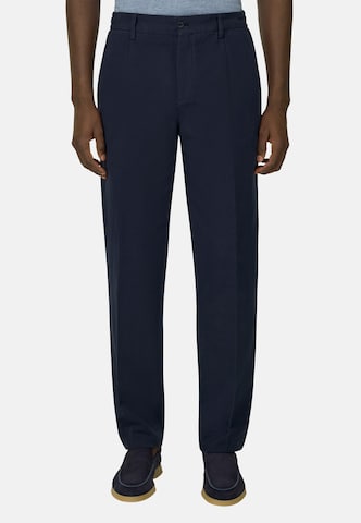 Boggi Milano Slimfit Hose in Blau: Vorderseite
