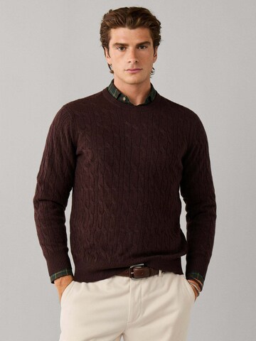 Pullover di Hackett London in marrone