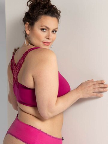 Invisible Soutien-gorge Ulla Popken en rose