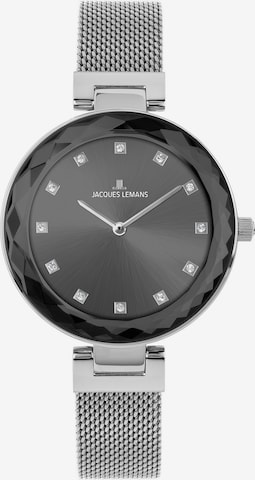 Jacques Lemans Analog Watch in Silver: front