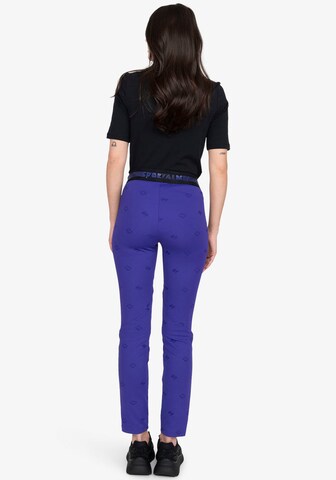 Sportalm Kitzbühel Slim fit Pants in Purple