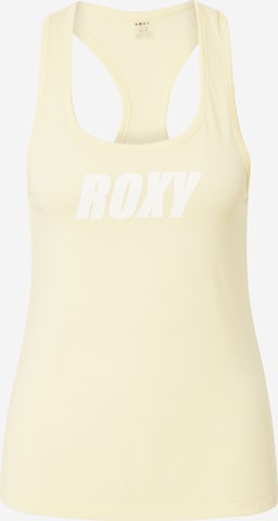 Haut de sport 'Everyday Flow' ROXY en jaune : devant