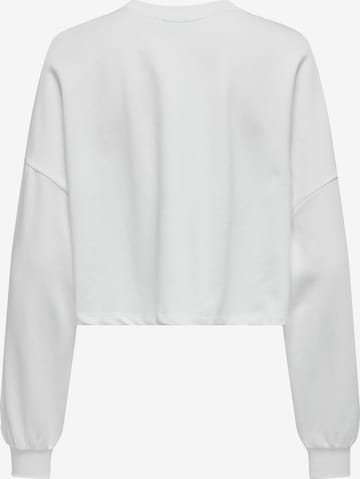 Sweat-shirt 'RHINE' ONLY en blanc