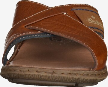 Rieker Mules in Brown