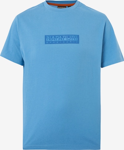 NAPAPIJRI Majica 'S-BOX' u azur / kraljevsko plava, Pregled proizvoda