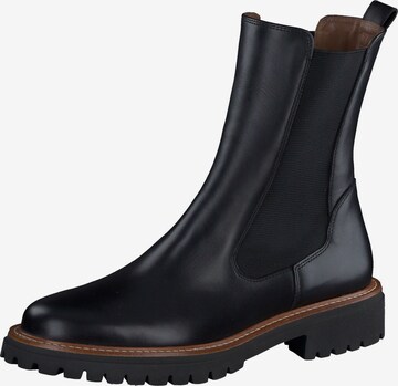 Paul Green Chelsea Boots in Schwarz: predná strana