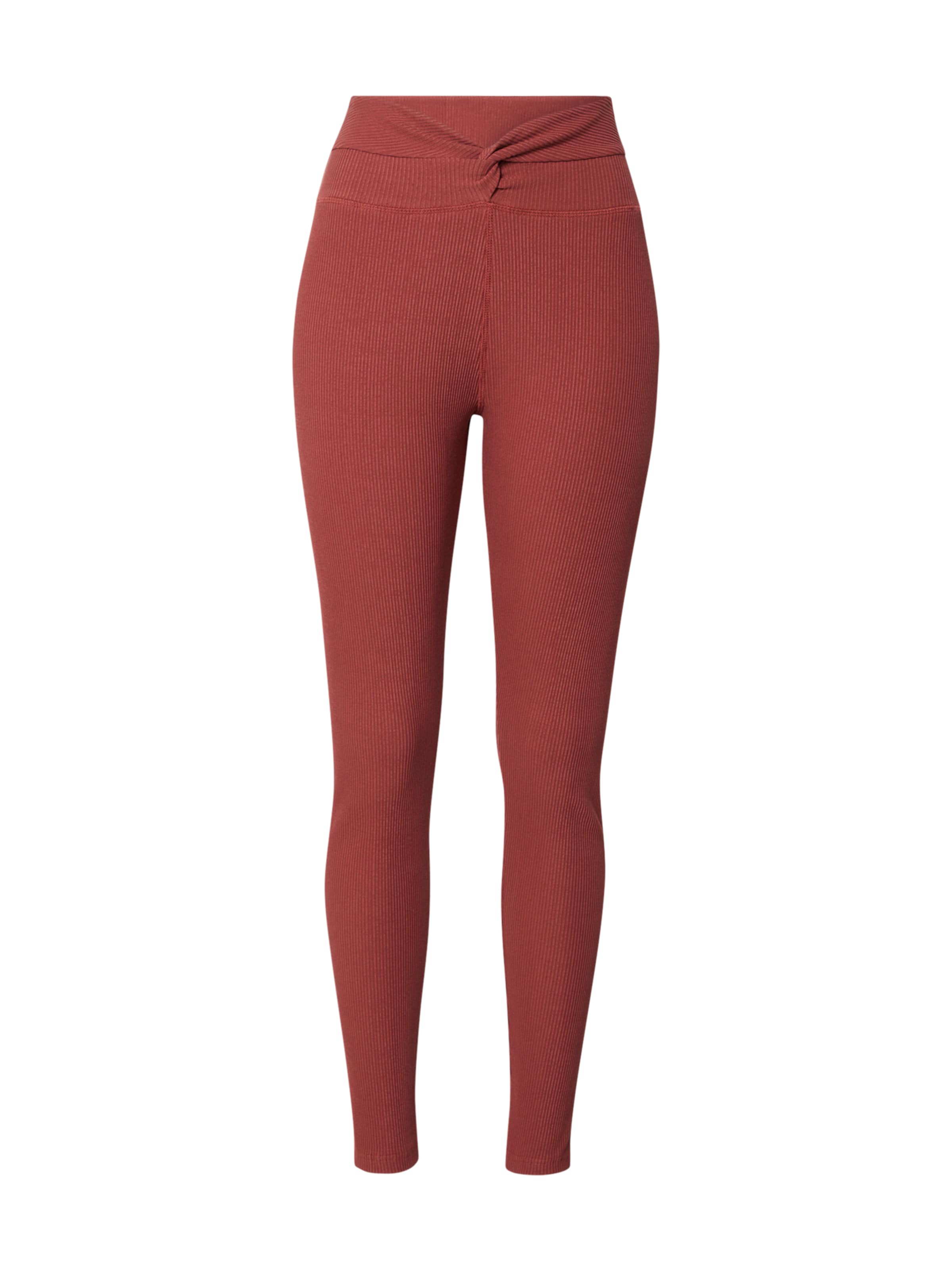 ABOUT YOU x Sofia Tsakiridou Skinny Leggings 'Felicia' in Braun: Vorderseite