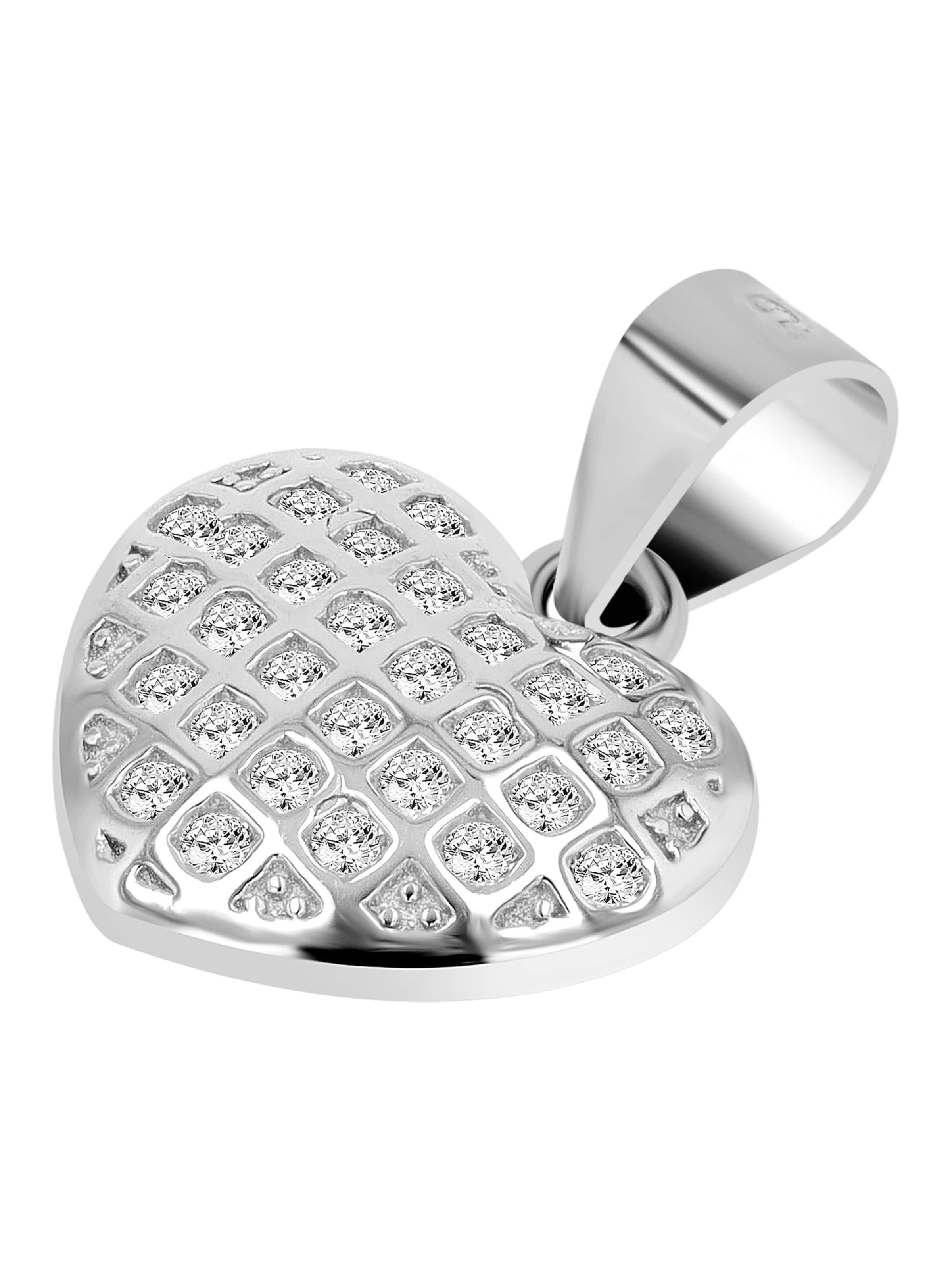 Akzent Schmuckset 'Edelstahl silber'‌‌‌ in Silber
