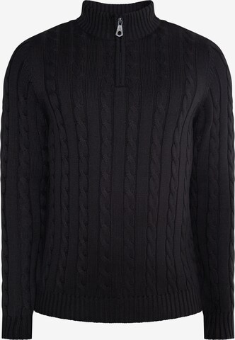 Pull-over DreiMaster Vintage en noir : devant