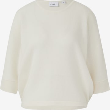 Pull-over COMMA en beige : devant