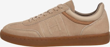 Baskets basses 'Beck Ivys' Hackett London en beige : devant