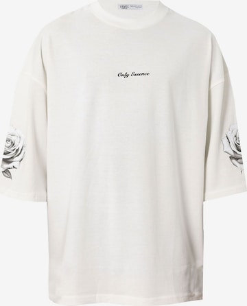 VAMOS CLO Majica | bela barva: sprednja stran