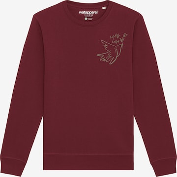 Watapparel Sweatshirt 'Self Love' in Rot: Vorderseite