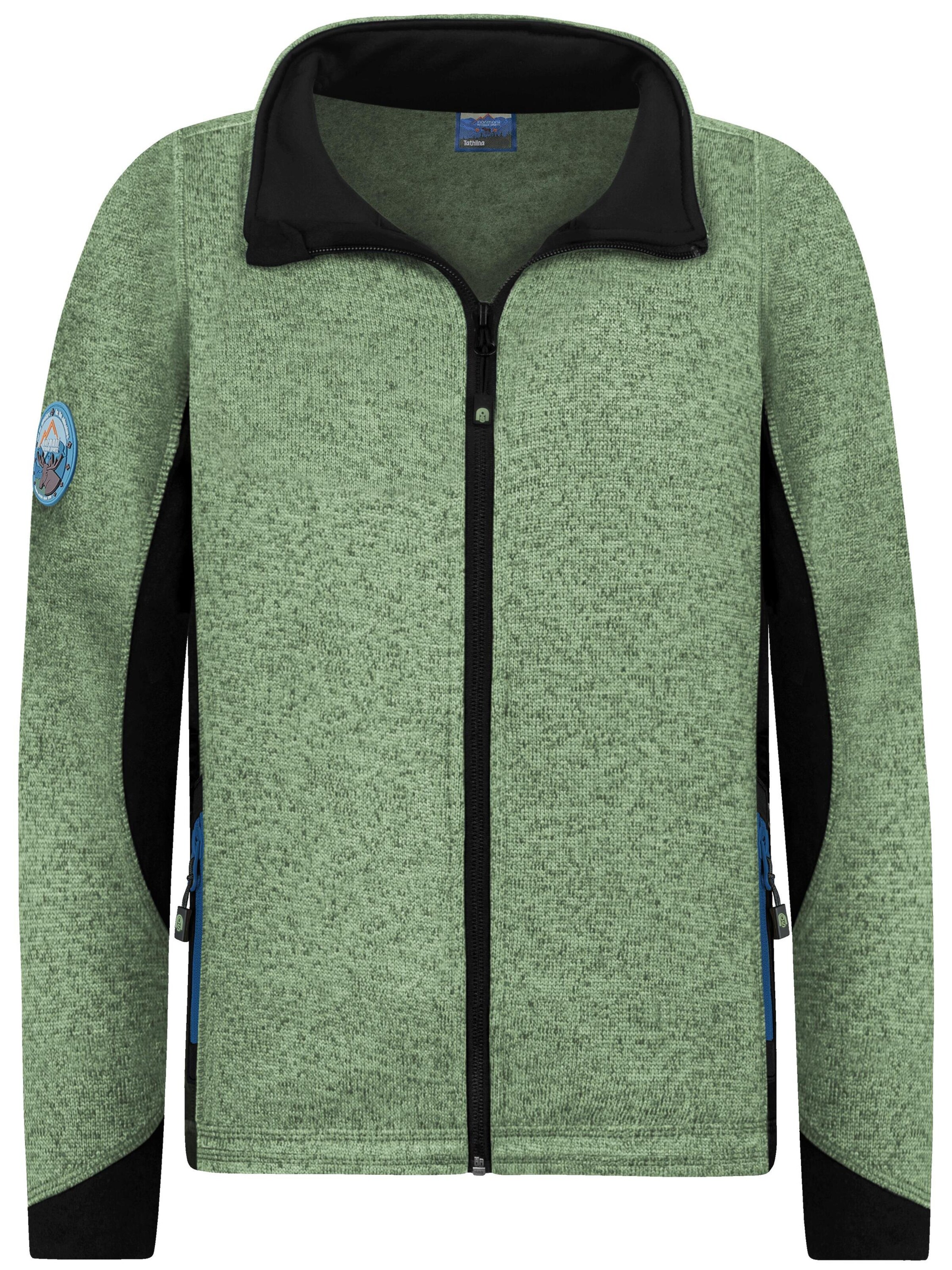 normani Functionele fleece jas 'Tathlina' in Groen
