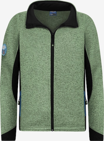 normani Athletic Fleece Jacket 'Tathlina' in Green