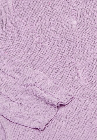 Pull-over nascita en violet