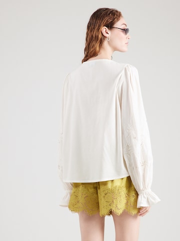 monari - Blusa en beige