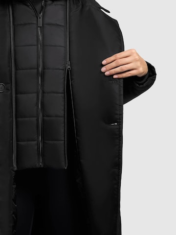 Manteau d’hiver 'Lexy' khujo en noir