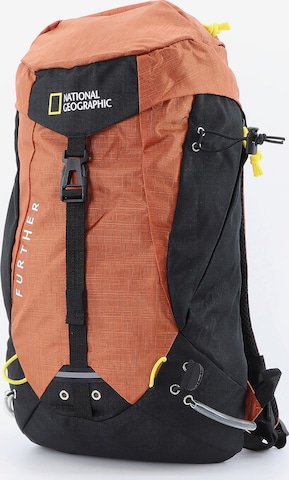 National Geographic Backpack 'Destination' in Orange: front