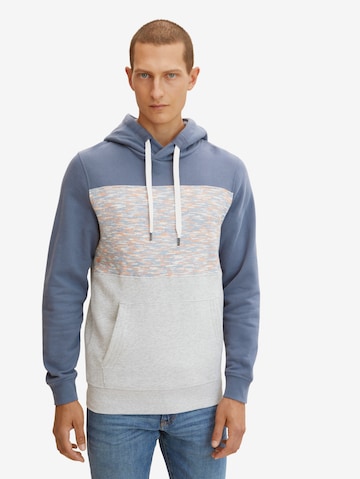 TOM TAILOR Sweatshirt in Grey: front