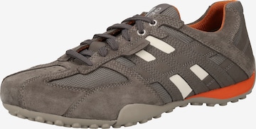 GEOX Platform trainers 'Uomo Snake' in Grey: front