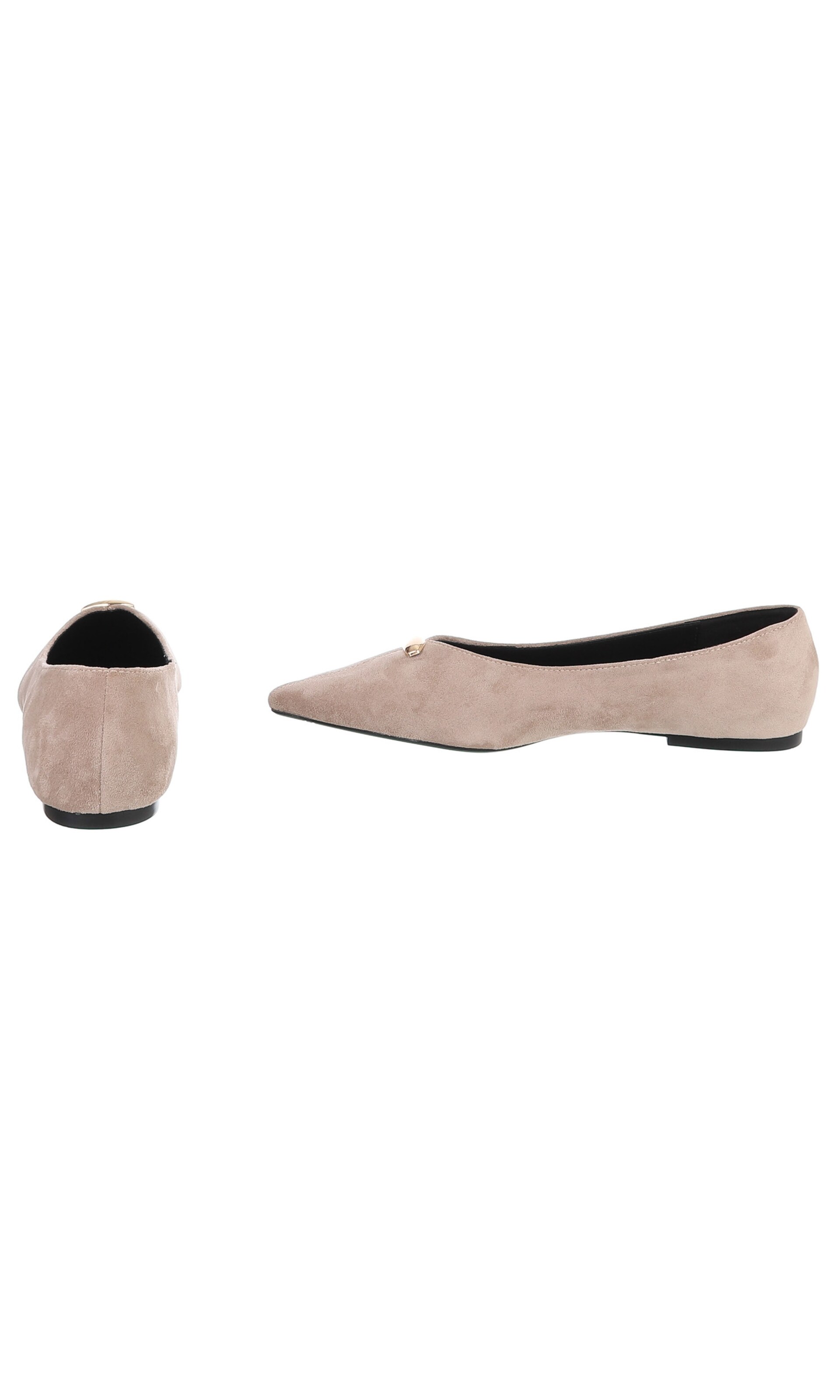 Ital-Design Ballet Flats in Brown