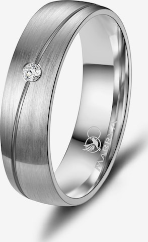 MARRYA Ring 'MARRYA TI-09 Ehering aus Titan' in Silber: Vorderseite