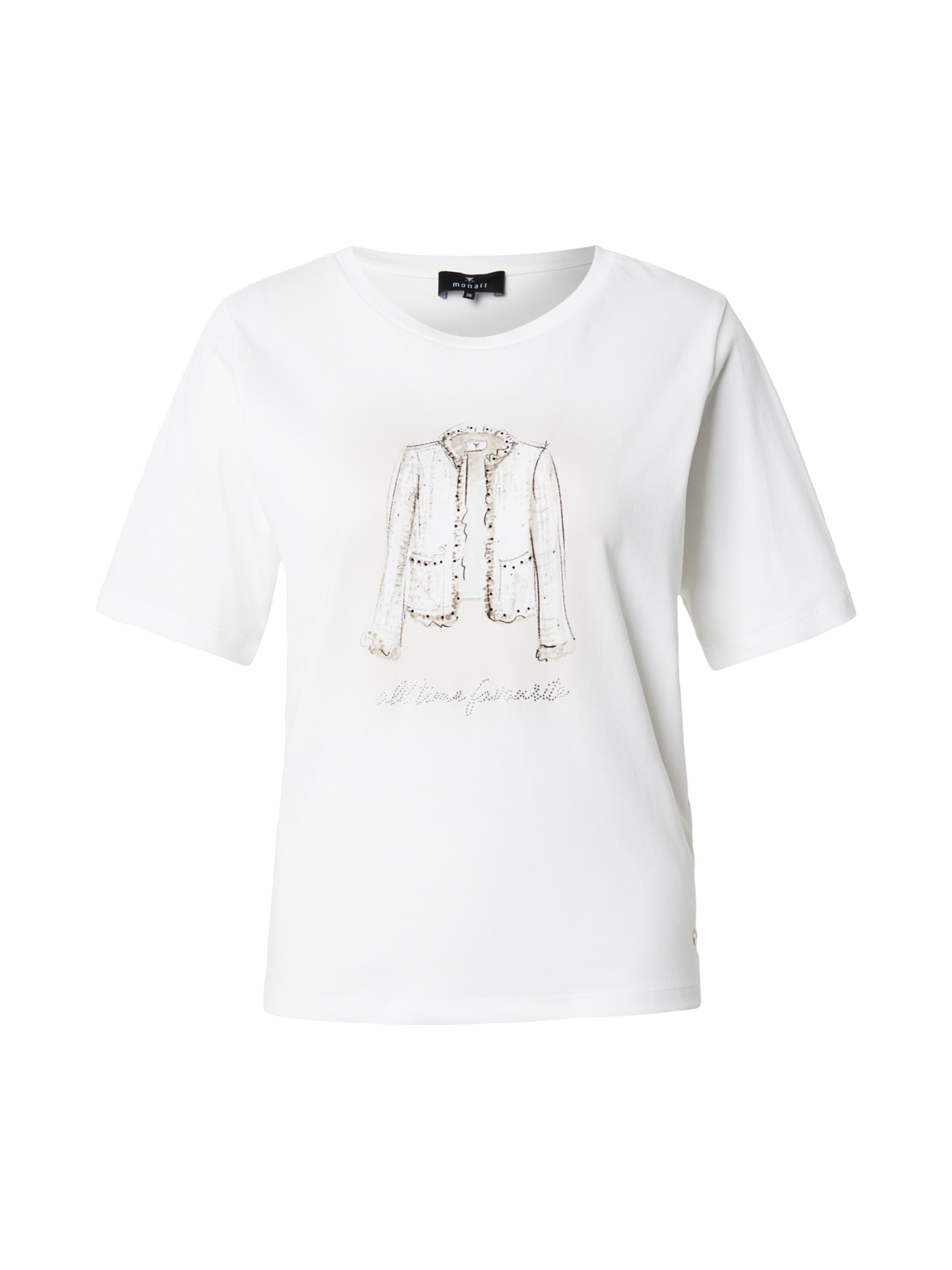 monari Shirt in de kleur Wit, Productweergave