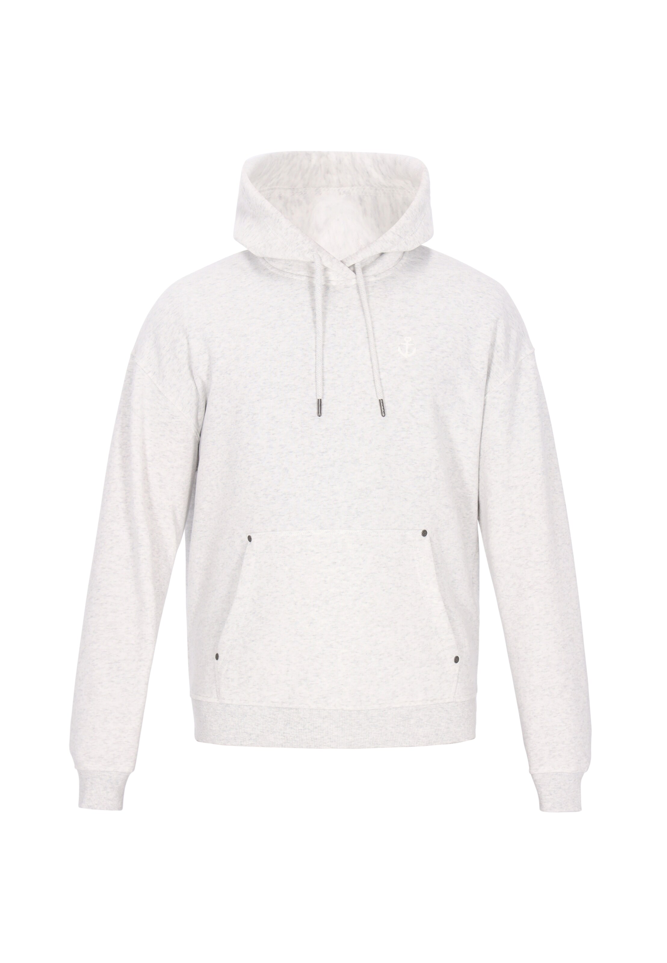 Sweat-shirt DreiMaster Vintage en blanc : devant