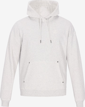 DreiMaster Vintage Sweatshirt in White: front