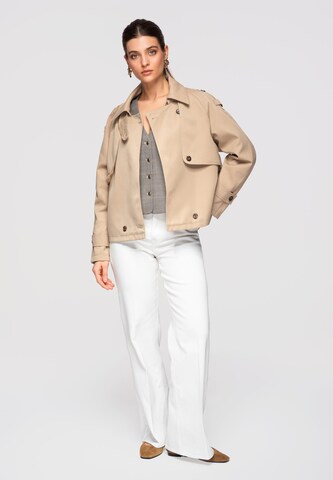Veste mi-saison 'OW-JANP-0120' Ombre en beige