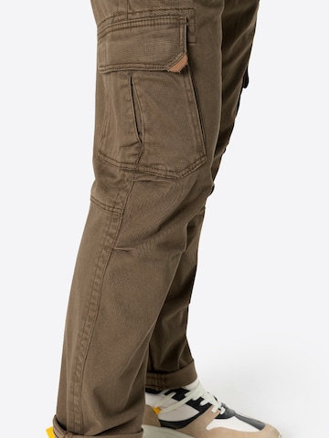 TIMEZONE Slim fit Cargo Pants 'Ben' in Brown