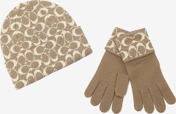 ruda COACH Megzta kepurė: priekis