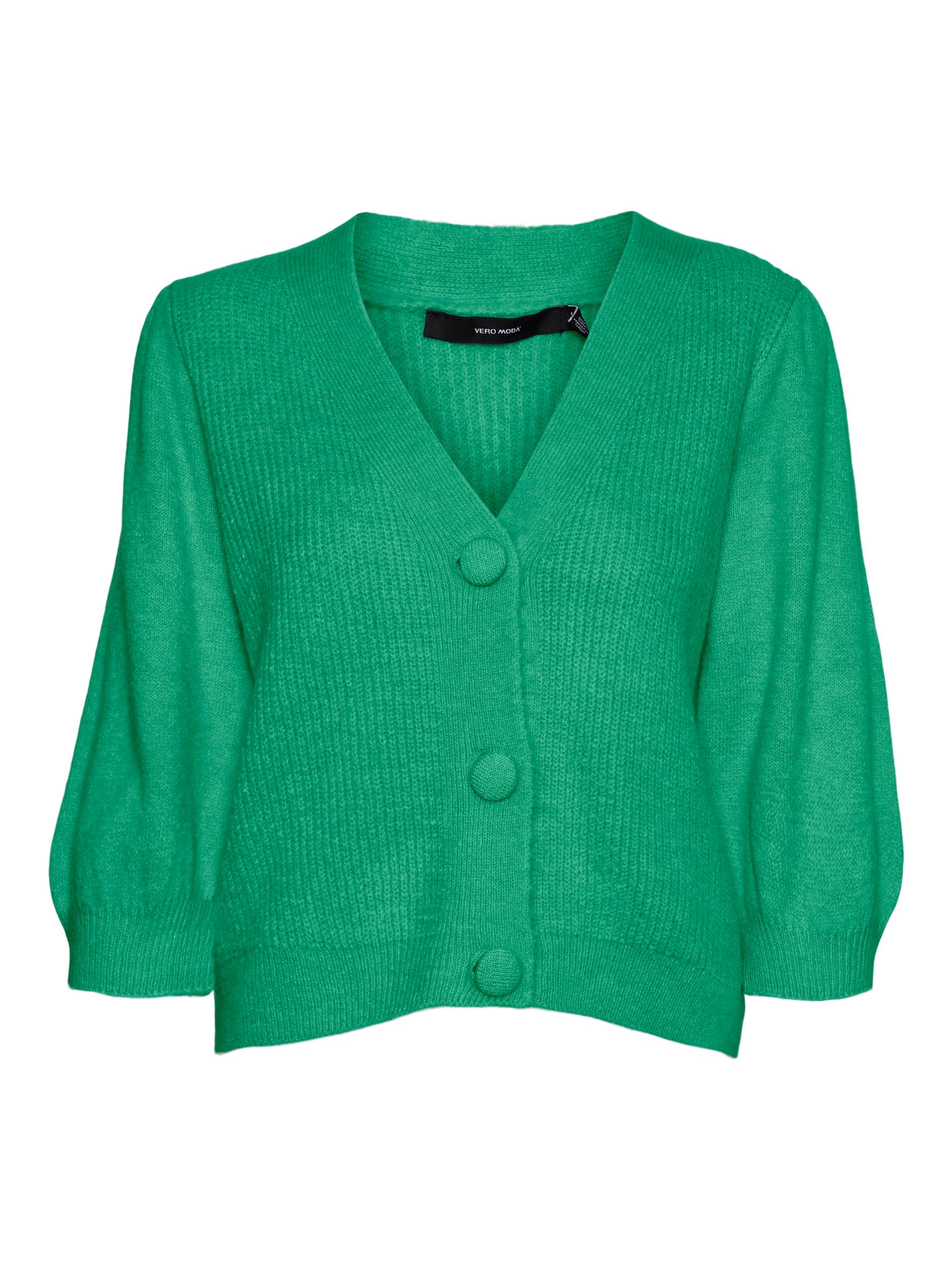 Abbigliamento Pullover e cardigan VERO MODA Giacchetta Lila in Verde 