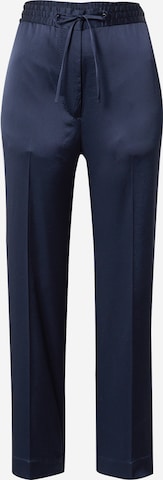 Tiger of Sweden Regular Trousers with creases 'MEEJA' in Blue: front