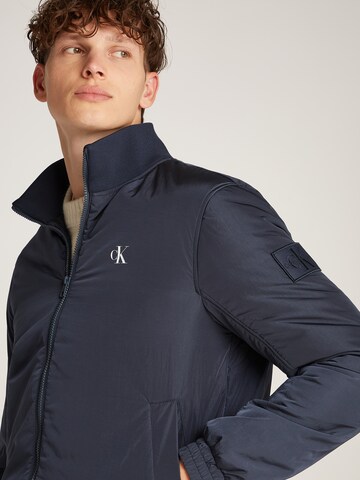 Regular Geacă de primăvară-toamnă 'HARRINGTON' de la Calvin Klein Jeans pe albastru
