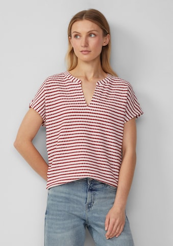 T-shirt s.Oliver en rouge : devant