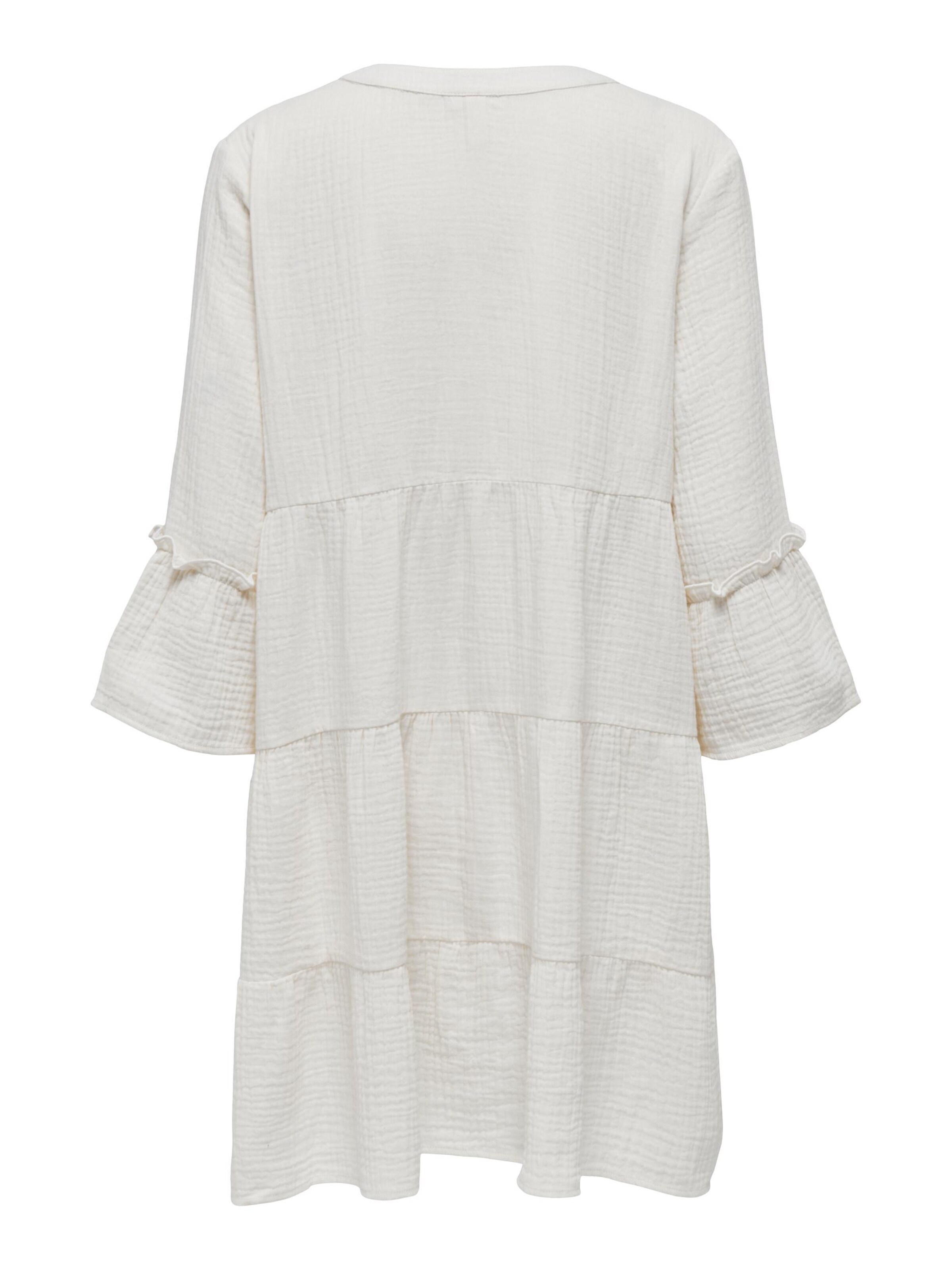Robe 'Thyra' ONLY en blanc