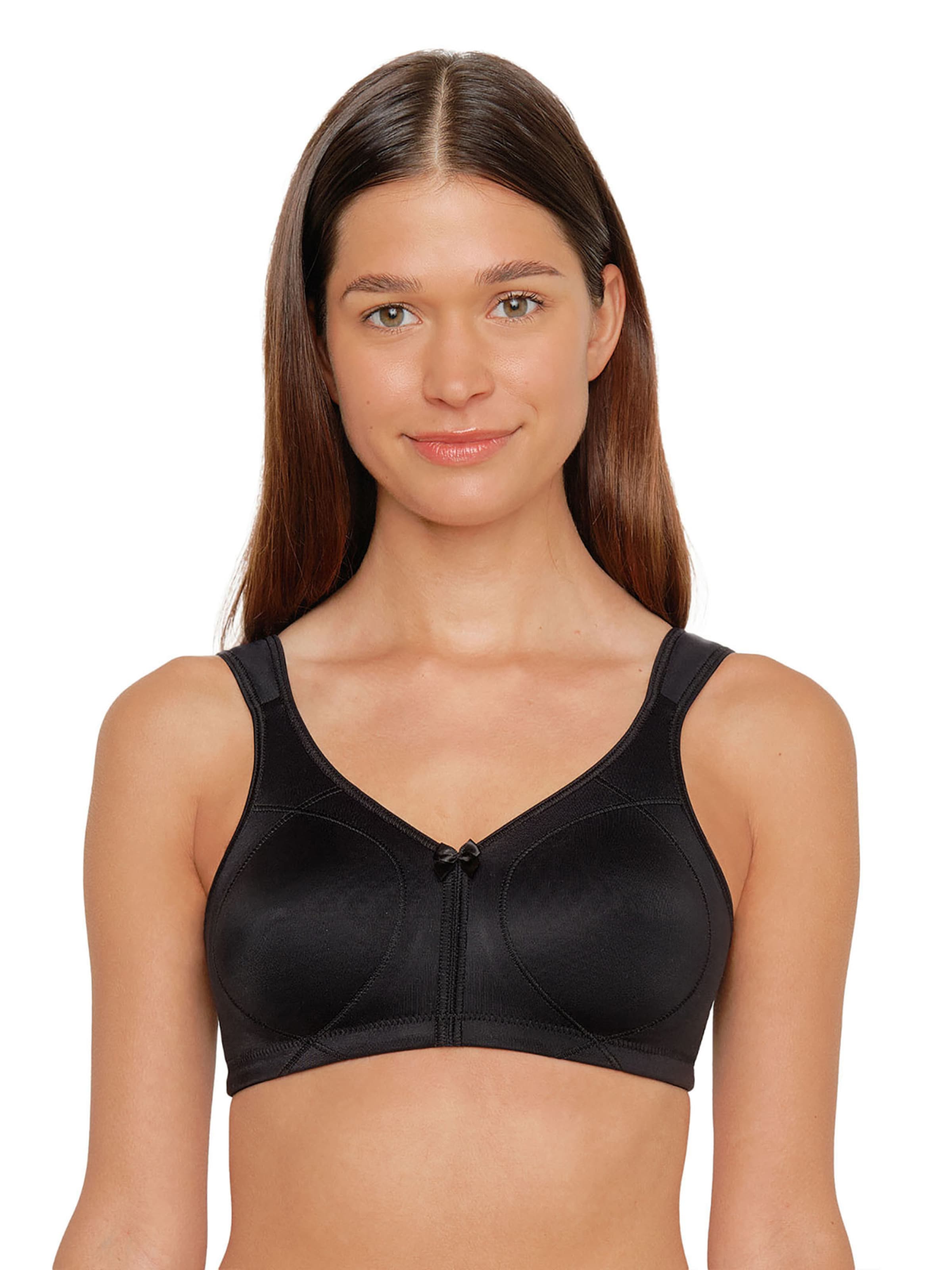 SUSA Bra 'Topsy Plus' in Black